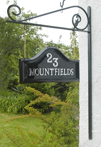 Hanging House Signs | Black Country Metal Works