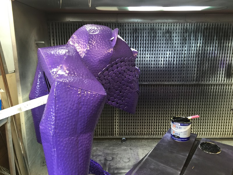 Bespoke Paint Finish Garden Sculpture
