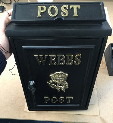 wall mounted post box review