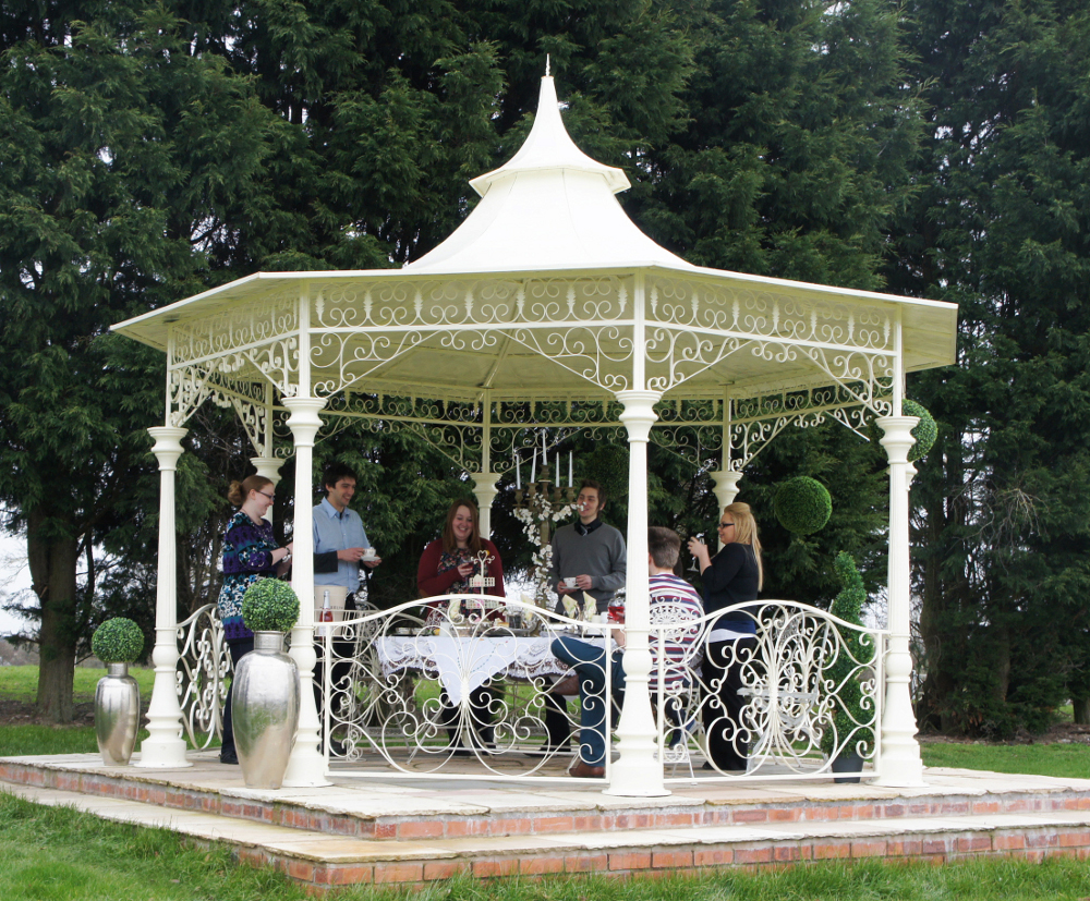 Black Country Metal Works band stand at queens coronation festival