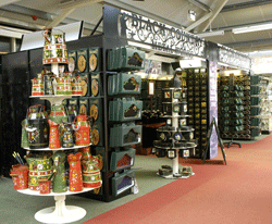 Moreton narrowboat stand Moreton narrowboat stand