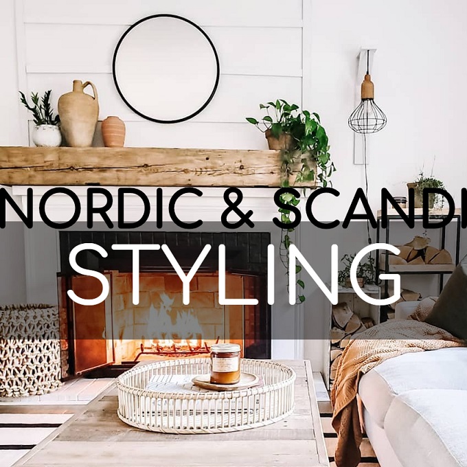 Nordic & Scandi Fireplace Styling