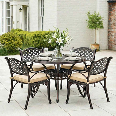 Four Seater Garden Table & Chair Sets