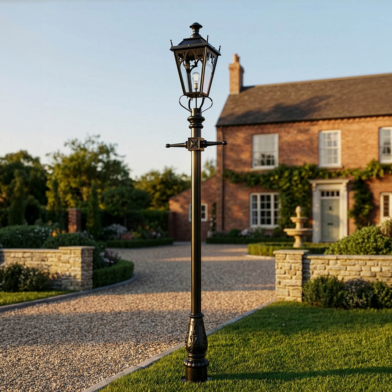 Gothic Garden Lamp Posts
