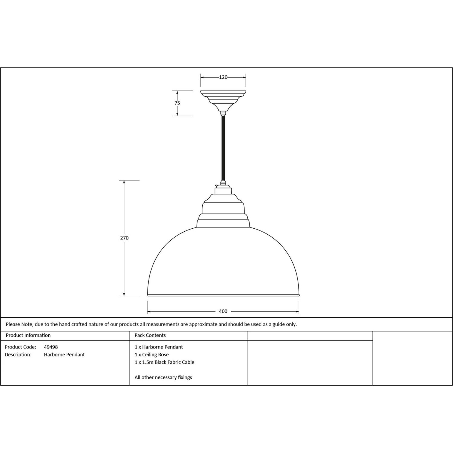 Arcus Spun Pendant Light - Copper and White Gloss