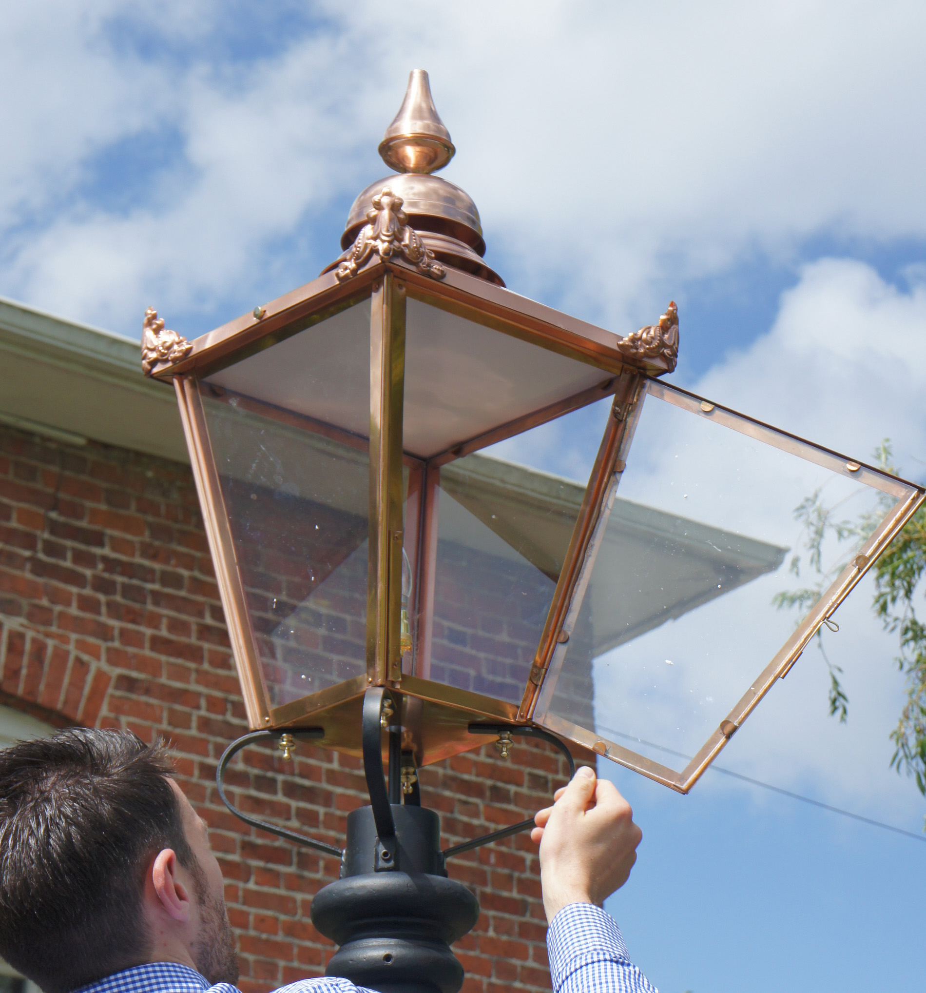 Lamp Post Tops & Heads | Replacement Lanterns | Black Country Metalworks