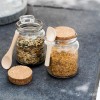 Glass "Sprinkle" Storage Jars - Set of Two by Garden Trading