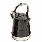Watering Can in Black & Chrome - 2 Gallon 