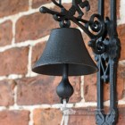 Rustic Cast Iron Garden Bell
