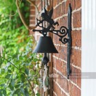 Wall Mounted Angel Bell Made From Cast Iron