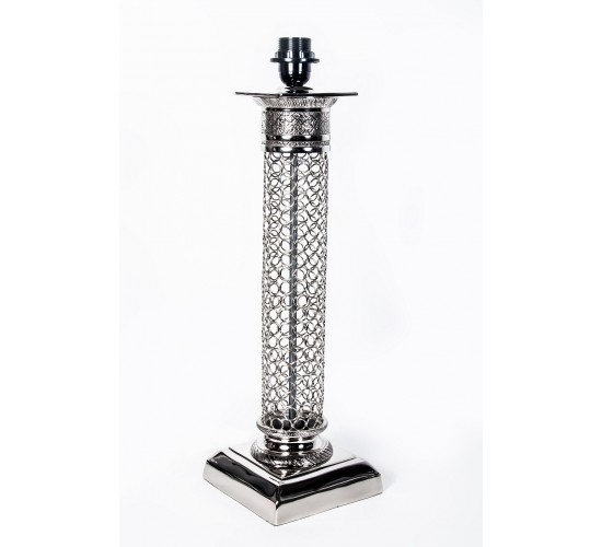 Square Based Pillar Lamp | Black Country Metalworks