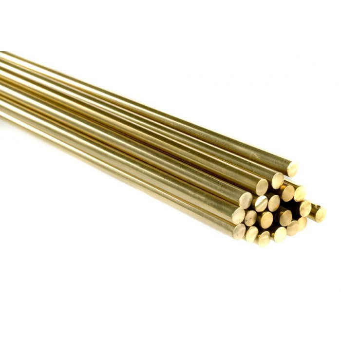 16mm Gallery Rod - Polished Solid Brass Rod