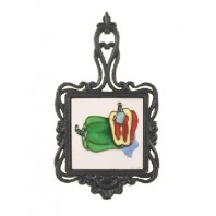 Square Trivet C/W Peppers