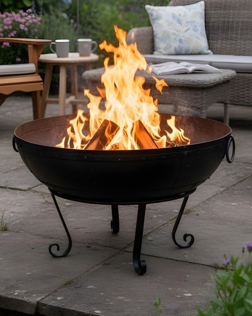 100cm Kadai Bowl with handles down 