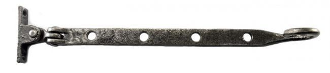 "Holcombe House" 10" Cast Iron Window Stay "Holcombe House" 10" Cast Iron Window Stay