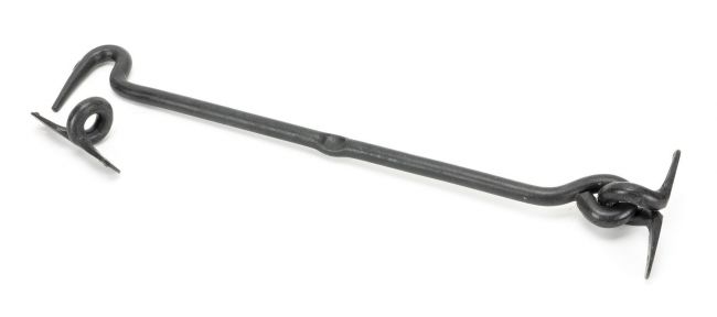 14" External Beeswax Forged Cabin Hook & Stay 14" External Beeswax Forged Cabin Hook & Stay