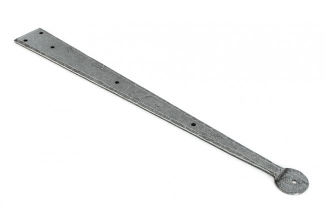 18" Pewter Traditional Hinge Front