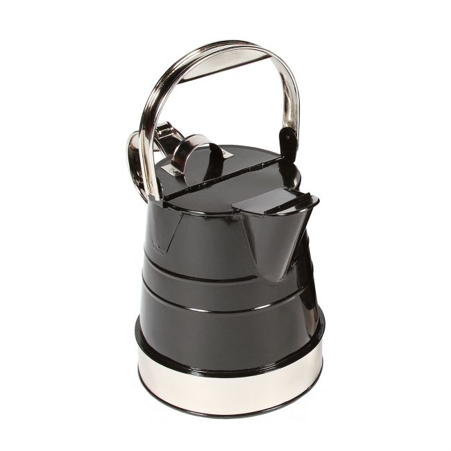 1 Gallon Black & Brass Narrowboat Watering Can 1 Gallon Black & Brass Narrowboat Watering Can