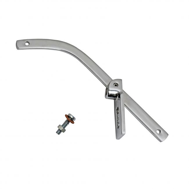 Fulcrum Arm Finished in a Bright Chrome Fulcrum Arm Finished in a Bright Chrome