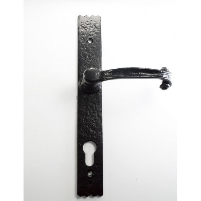 "Apslen Hall" Black Cast Iron Lever Handle "Apslen Hall" Black Cast Iron Lever Handle