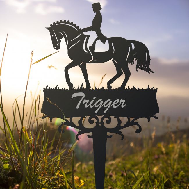 Dressage Horse Memorial Ground Spike Dressage Horse Memorial Ground Spike