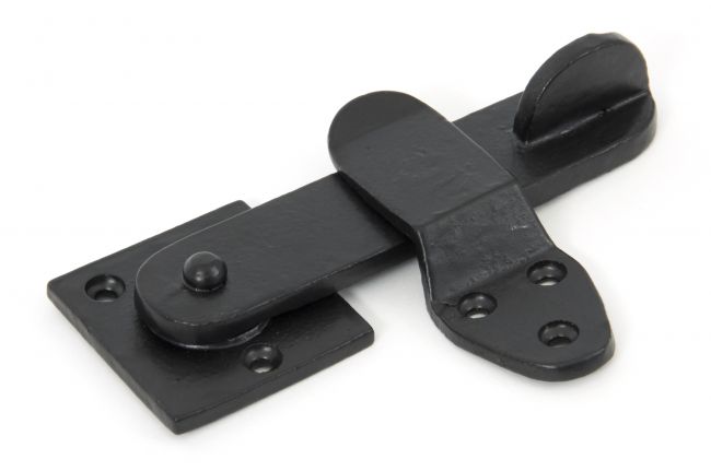 Privacy Latch Set Black Iron
