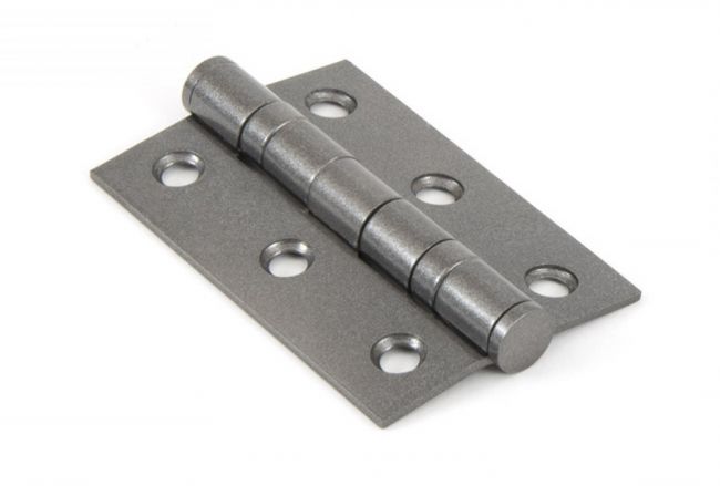 3 Inch Pewter Ball Bearing Butt Hinge 3 Inch Pewter Ball Bearing Butt Hinge