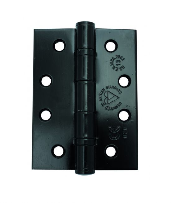 4" Black Bearing Butt Hinge 4" Black Bearing Butt Hinge