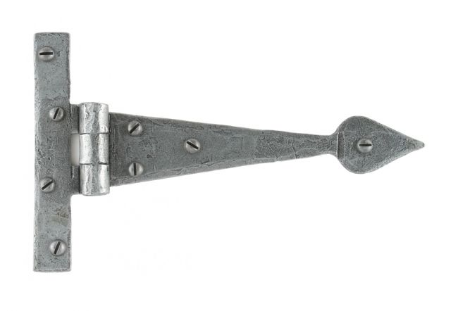 4" Pewter Blacksmith Door Hinges