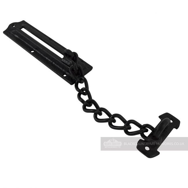 6 Inch Black Door Chain Lock 6 Inch Black Door Chain Lock