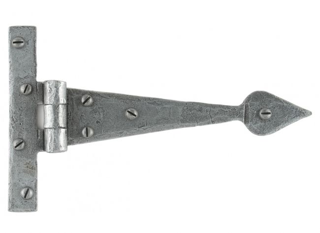 6" Traditional Pewter Door Hinge