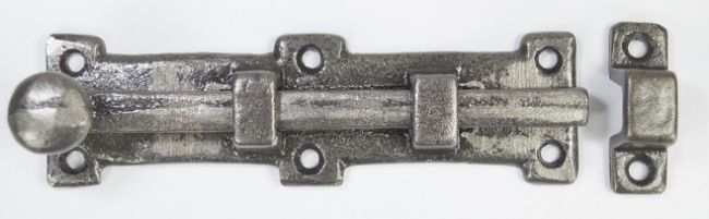 "Hincroft Court" 6" Iron Door Bolt "Hincroft Court" 6" Iron Door Bolt