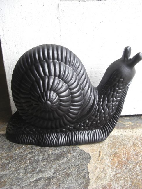 Door Stop Cast Iron Snail