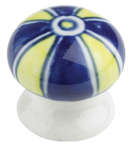 "Big Top" Ceramic Cupboard Knob "Big Top" Ceramic Cupboard Knob