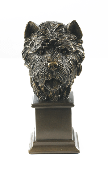 West Highland Terrier Dog Bust West Highland Terrier Dog Bust