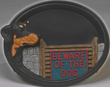 House Number - Hand Painted - Doberman - House Sign House Number - Hand Painted - Doberman - House Sign