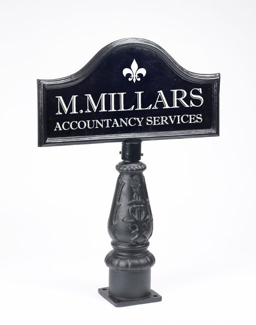 small sign post domed small sign post domed