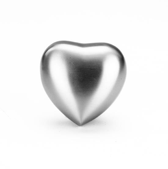 Chrome Sacred Secret Keepsake Heart