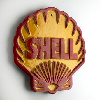 Shell petrol badge Shell petrol badge