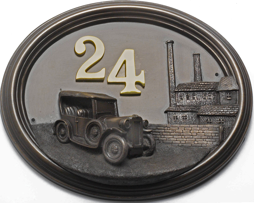 Tin Lizzy Vintage Car House Sign Tin Lizzy Vintage Car House Sign