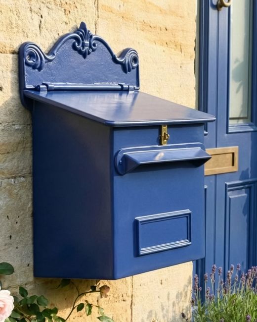 "Azure Sky" Goldhay Secure Post and Parcel Box digital illustration