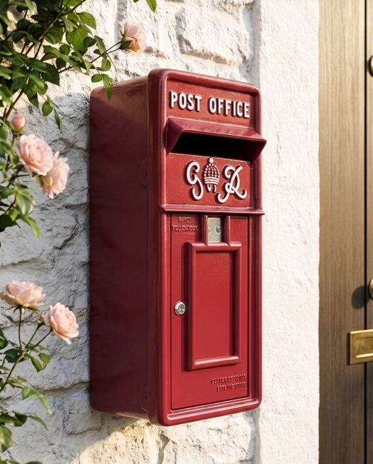 "Cherry Pie" Slim King George Post Box digital illustration