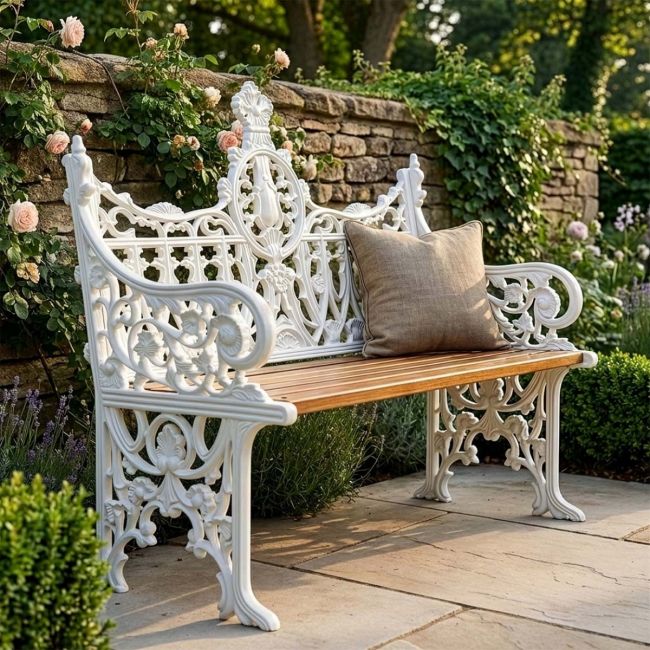 "Clarence House" Two Seater Bench Digital Illustration "Clarence House" Two Seater Bench Digital Illustration