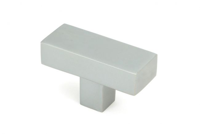 "Kodiak" Heavyweight Block T-Bar – Satin Chrome