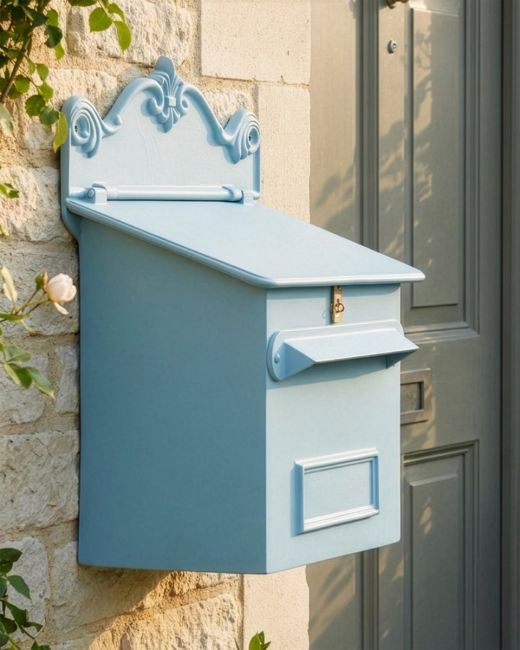 "Light Cove" Goldhay Secure Post and Parcel Box Digital illustration 