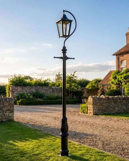 "Lincoln" Black Swan Neck & Lamp Post 5m digital illustration "Lincoln" Black Swan Neck & Lamp Post 5m digital illustration