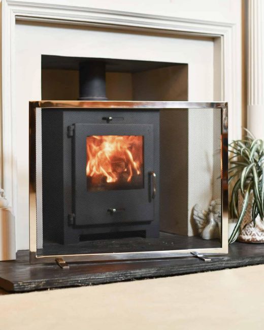 "Rotherington" Polished Stainless Steel Guard in Situ "Rotherington" Polished Stainless Steel Guard in Situ