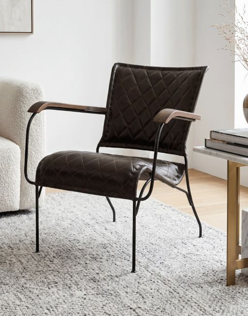 "The Harlington" Leather Chair 
