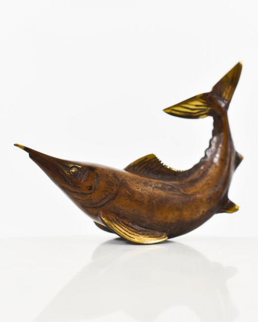 "Abyssal Lancet" Spearfish Sculpture - Copper