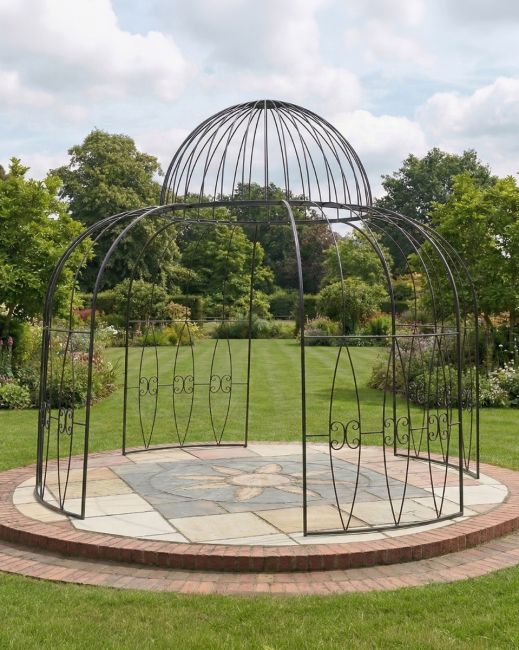 "Alice’s Folly" Black Gazebo in a Variety of Finishes